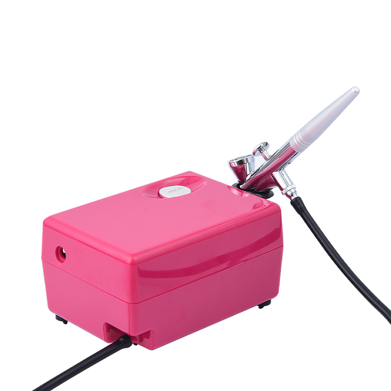 3 -Geschwindigkeits -Airbrush -Kompressor mit Airbrush -Kit für Make -up und Nagelkunst