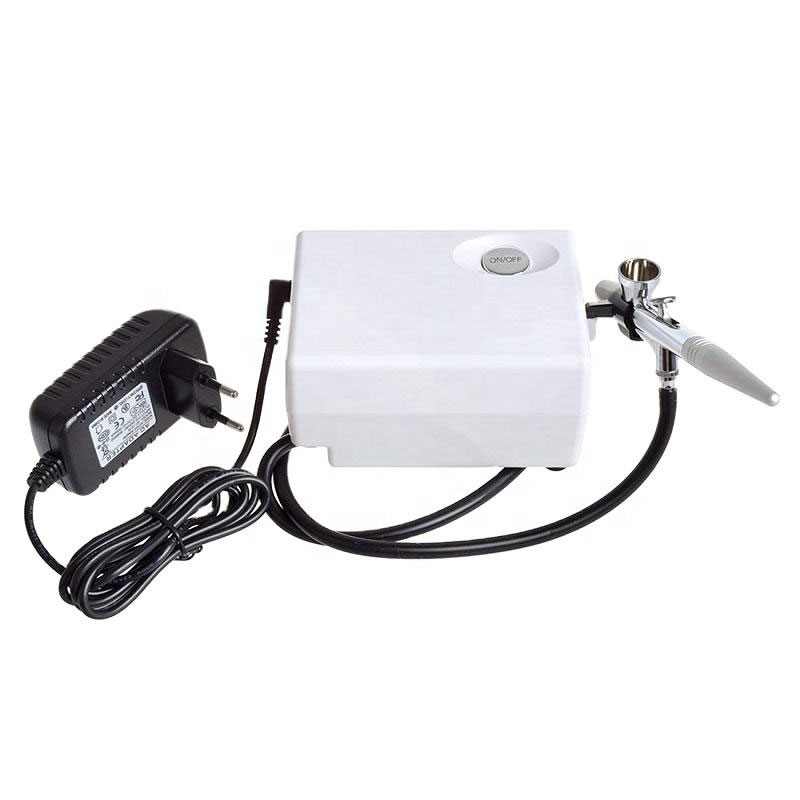 Tragbare Körpermalerei Tattoo Make -up Mini Airbrush Set Luftkompressor -Set