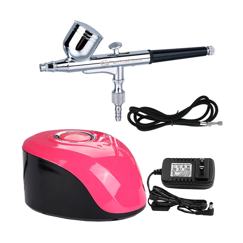 Airbrush -Maschine Körper Tattoo Mini Spray Make -up -Waffe Set Luftpinselset Set