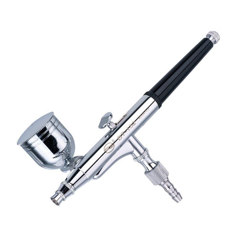 BT-132 Dual-Action-Schwerkraft-Feed-Airbrush-Pistole für Körperkunst-, Kuchen- und Nagelkunstanwendungen