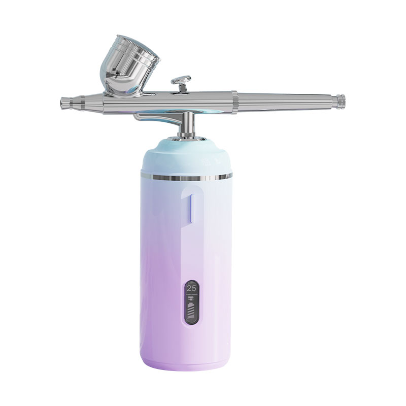 Schnurloses Nano Airbrush tragbares Schönheits -Make -up -Luftkompressor -Kit Mini Airbrush Set